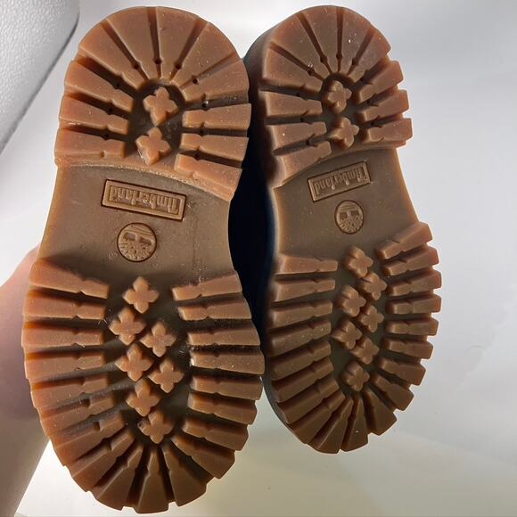 Timberland 6" Toddler Premium Waterproof Boots Blue Size 6 Toddler 3783A-3730 - Picture 6 of 9